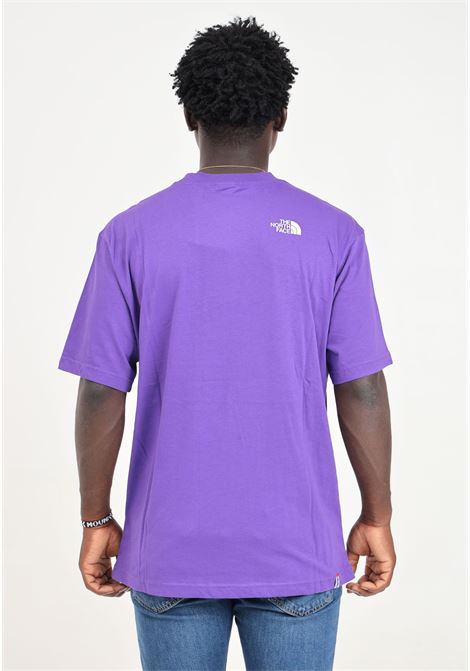 T-shirt a manica corta AXYS viola da uomo THE NORTH FACE | NF0A89FYNL41.